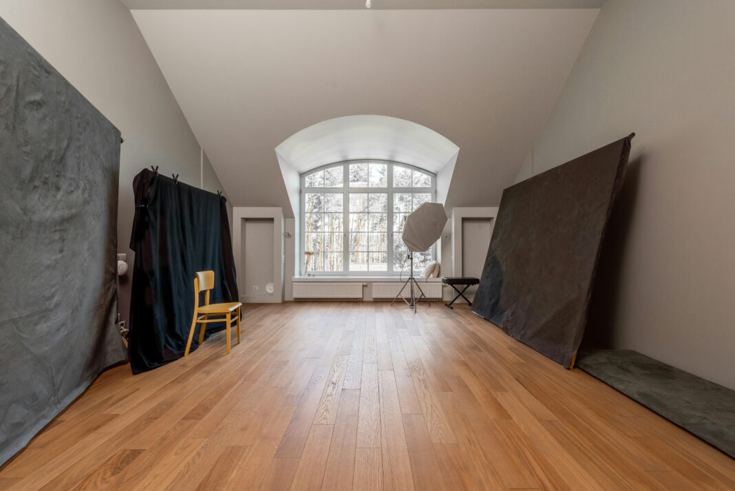 wooden floor